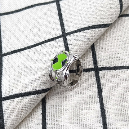 Omnitrix Ring Ben 10 Fashionable Versatile Personality Ring